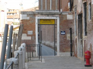 Ons hostel in Venetië